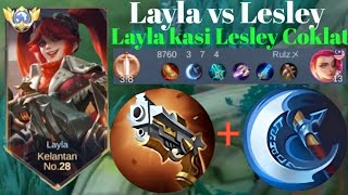 LAYLA VS LESLEY❗item counter Lesley Auto Layla kasi Coklat...