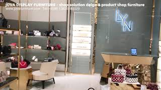 Shoes shop design, shoe shop display, bags shop furniture