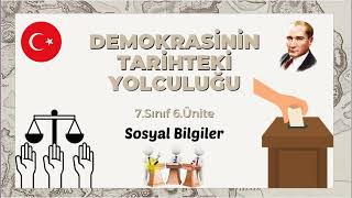 31-) 7. Sınıf Sosyal Bilgiler 6. Ünite Demokrasinin Tarihsel Gelişimi