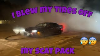 I BLEW OUT MY TIRES ( first week of having the car) **MUST WATCH**