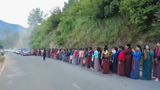 His Eminence Dungsey Garab Rinpoche Blessing thousands of Devotees | Bhutan