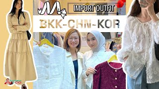 FROM BANGKOK TO CHINA TO KOREA! MEASY GOT YOU! #import #fesyen #fashion #bajuimport #bajubangkok