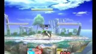 SSBB - Link_enfant (Yoshi) vs. CPU Lucas