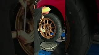 MODIFIKASI MOBIL BRIO USE VELG BRIO R15 H8 BRONZ + 195 55 R15 ACC 651