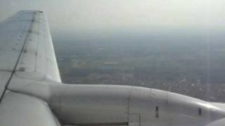 Landing at Budapest Ferihegy Airport 31R Malev Boeing 737-600