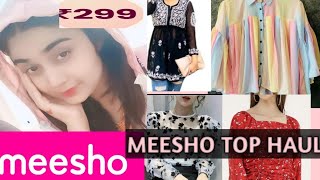 MEESHO TOP HAUL starting Rs 299/- best top collection