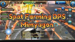 Build Toram Online | Spot Farming DPS Mimyugon | King Brother #toramonline