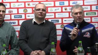 Eishockey DEL2: Pressekonferenz ESVK vs. Heilbronn am 29.01.2016