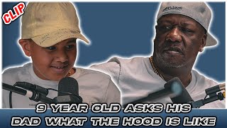 9 Year Old Asks His Dad What The Hood Is Really Like | Corey's Corner