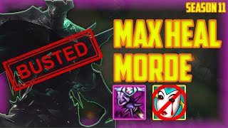 *NEW* SEASON 11 MAX HEALING MORDEKAISER BUILD DEALS TRUE DMG!NEW ROA S 11 LEAGUE OF LEGENDS GAMEPLAY