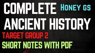 Ancient history rapid revision| ప్రాచీన భారత దేశ చరిత్ర రివిజన్ కోసం