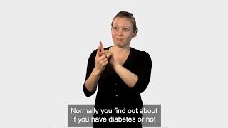 Symptoms of diabetes