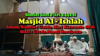 Sholat Idul Fitri 1442 H Masjid Al Ishlah 1