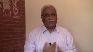 Interviewing Prof Arun K Pujari