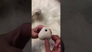 Amigurumi kuzucuk göz takma ve 18.sıra