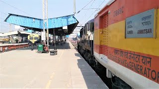 (09611) (Ajmer - Amritsar) Festival Express Special Via (Firozpur) Arriving At Ludhiana Junction.!