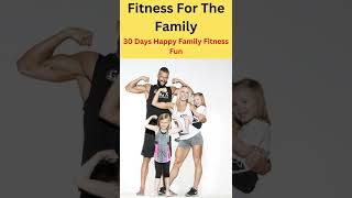 Fitness For The Family || Happy Family Fitness Fun | #shorts