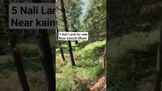 5Nali Land for sale near kainchi Dham Neem karoli Maharaj Nainital district uttrakhand 🏡 8218146955