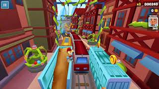 JOGANDO SUBWAY SURFERS PARTE 3