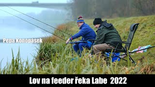 Lov na feeder řeka Labe – Pepa Konopásek 2022 - Hobby-G TV