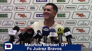 Teníamos que hacer ese cambio de mentalidad: Mauricio Barbieri DT FC Juárez Bravos