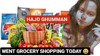 Went Grocery Shopping Today 😃 || Hajo Ghumman Vlogs || #vlog || My First Vlog Grocery || Ep.10