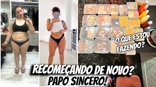 O DIÁRIO DA DIETA VOLTOU - PESSOAS TÓXICAS, COBRANÇAS, RECAÍDAS, EFEITO SANFONA E RECOMEÇOS!