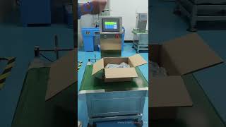 Belt weighing conveyor/Checkweigher solution