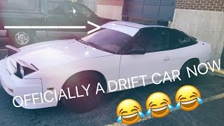 THE 240 IS OFFICIALLY A DRIFT CAR!!!