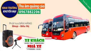 Thu âm Quảng cáo nhà xe Hà Trang xe limousine chất lượng cao