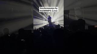 Kimi no Na wa (Your Name): Nandemonaiya by RADWIMPS (Live) #anime #yourname #jpop #jrock #suzume