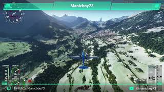 Microsoft Flight Simulator 2020 #002 - Flug Interlaken - Adelboden - Zermatt