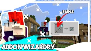 ADDON MCPE WIZARDRY/TONGKAT AJAIB BURUAN DOWNLOAD DI DESKRIPSI WORK MCPE 1.16+