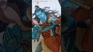 🔱Mahakal shambhu painting #mahakal #mahadev #shiv #drawing #painting #ytshorts #shorts #shivdrawing