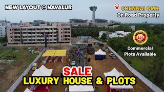 சென்னை OMR நாவலூரில் தனி வீடுகள் மற்றும் வீட்டு மனைகள் | Plots in Navalur OMR