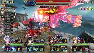 Cecilia KR play: King's raid boss world Protianus Ruler of the Sunken City ep 4