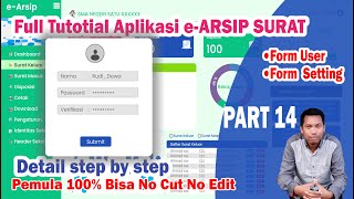 Tutorial Full Aplikasi Arsip Surat Userform UIUX VBA Excel #Part14