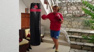 heavy bag power shot drills