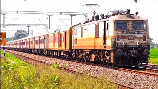 Electric LOCOMOTIVE Sound at full Throttle - Indian Railways Videos