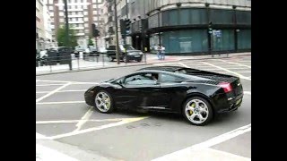 Lamborghini Gallardo at Park Lane in London