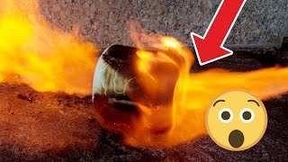 Burn TOILET PAPER & more things by Fire TUBE