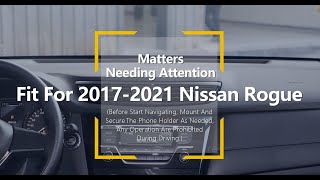 How to update Phone Holder for Nissan Rogue 2017-2021?