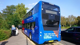 *New* Morebus ADL E400 MMC 1732 (HJ73 NFC) on the 1a to Somerford