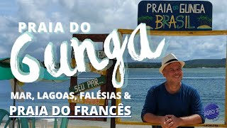 Praias do Gunga e Francês - Litoral Sul Alagoano