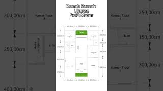 Denah Ukuran 9x12 Meter #denahrumah #rumah #desianrumah