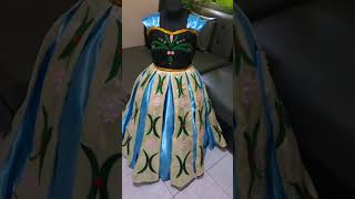 Disney Princess Anna of frozen #kidsgown #disneyprincess  #frozenanna