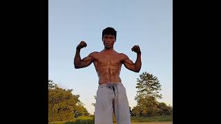 The villager boy today hard workout on evening.#workout #sorts #fitness #motivation #evening