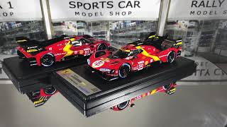 Looksmart 1/43 Ferrari 499P #50 & #51  ‘Ferrari AF Corse’ 2023 Le Mans Hypercar