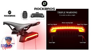 R1 LASER TAIL LIGHT | ROCKBROS | UNBOXING | RAD CYCLIST