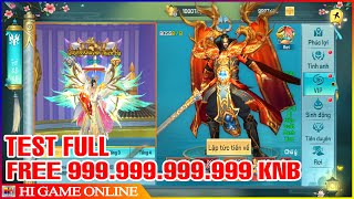 Game Lậu Ngự Kiếm 3D Mobile | TEST Full - Free VIP - 999.999.999.999 KNB - Nạp Đầu - Full Code